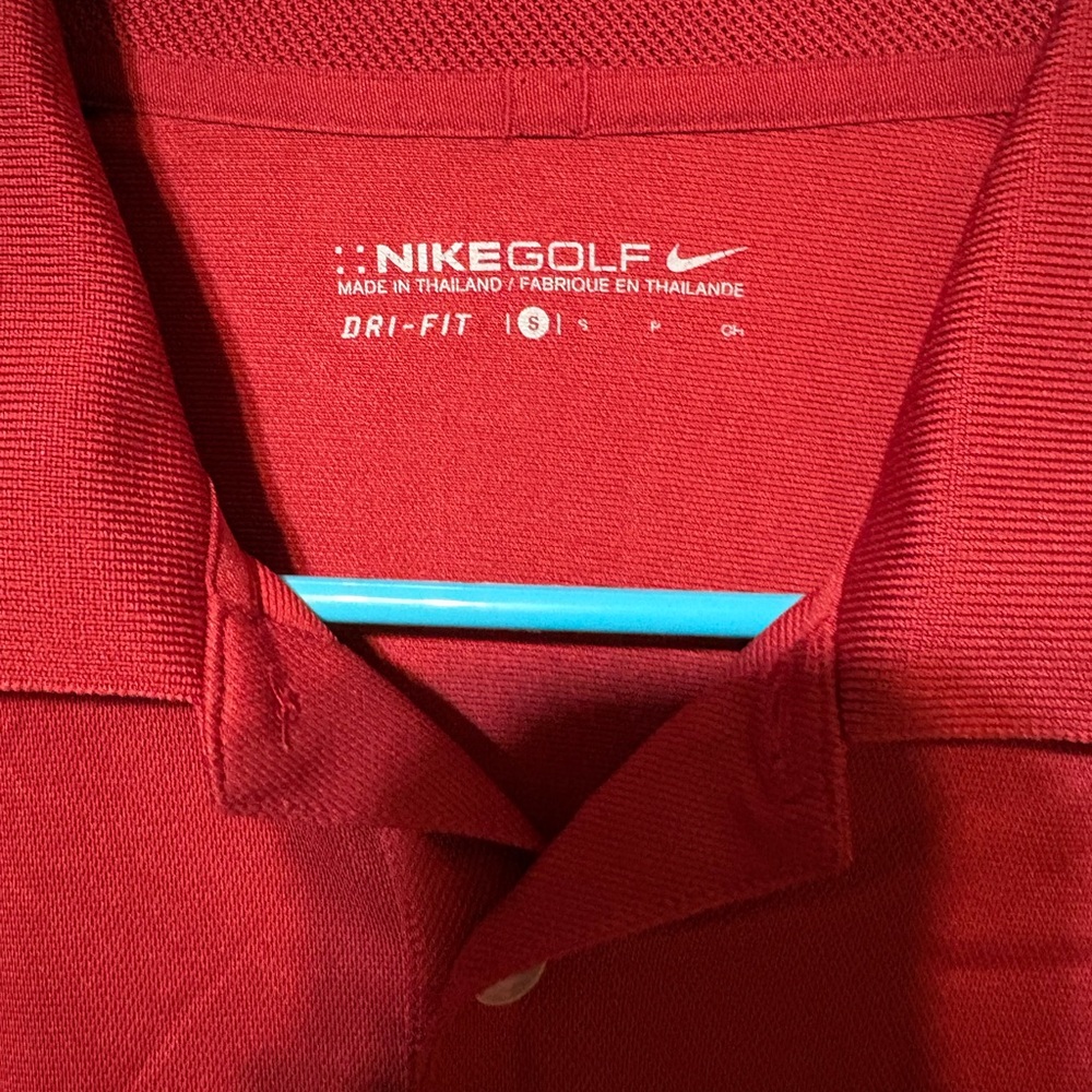 Nike Golf Dark Red Men's Walt Disney World Mickey Mouse Size S Polo Shirt - Picture 4 of 11